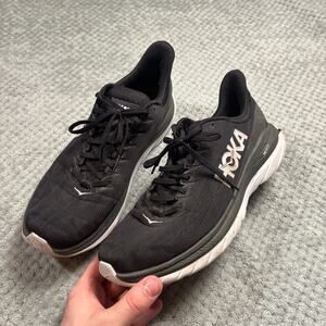 Hoka One One Men's Mach 4 3 Black Running Sneaker Shoes Sz 13D